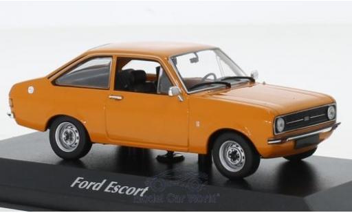 Ford Escort 1/43 Maxichamps 1.3 orange 1975 modellautos