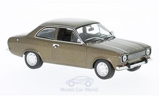 Ford Escort MKI 1/43 Maxichamps MKI mettalic braun 1968 modellautos