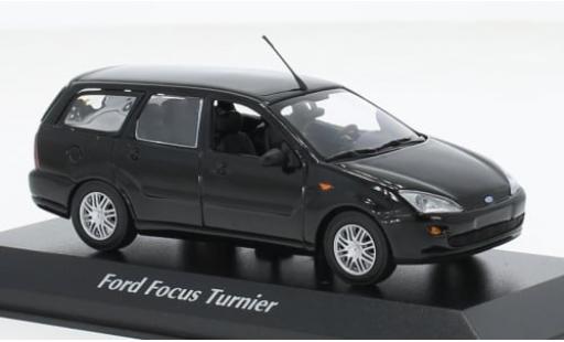 Ford Focus 1/43 Maxichamps MK I Turnier schwarz 1998 1:43 modellautos