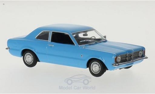 Modellautos Ford Taunus 1970 1/43 Maxichamps blau 1970 Ford Taunus 1970 1/43 Maxichamps blau 1970 modellautos
