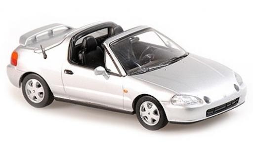 Modellautos Honda CR-X 1/43 Maxichamps del Sol silber 1992 Honda CR-X 1/43 Maxichamps del Sol silber 1992 modellautos