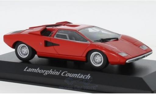 Modellautos Lamborghini Countach 1/43 Maxichamps LP 400 rot 1970 Lamborghini Countach 1/43 Maxichamps LP 400 rot 1970 modellautos