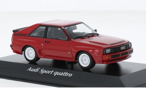 Audi Sport Quattro 1/43 Maxichamps Sport quattro rouge 1984 modellautos