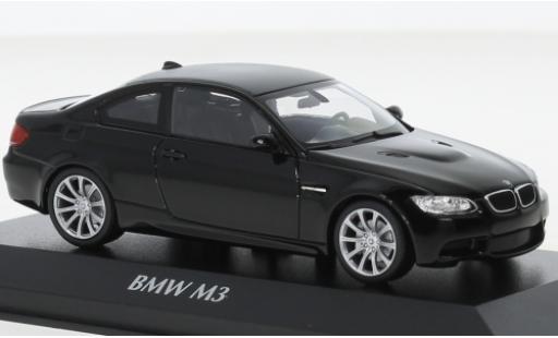 Bmw M3 1/43 Maxichamps (E92) noire 2008 modellautos