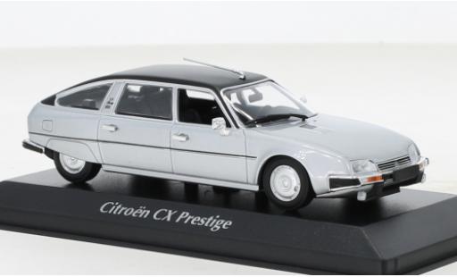 Citroen CX 1/43 Maxichamps Prestige silber/schwarz 1980 modellautos