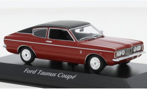 Ford Taunus 1/43 Maxichamps (TC I) Coupe rot 1970 modellautos