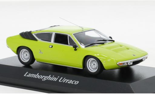 Lamborghini Urraco 1/43 Maxichamps grün 1974 modellautos