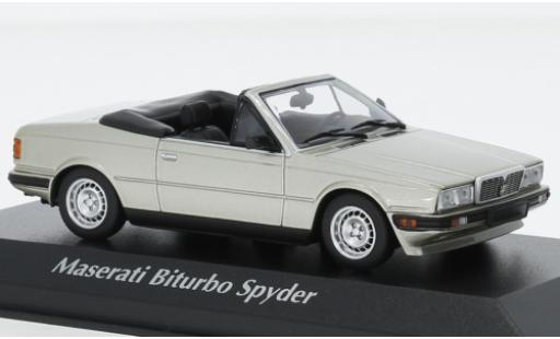 Maserati Biturbo 1/43 Maxichamps Spyder d 1982 modellautos