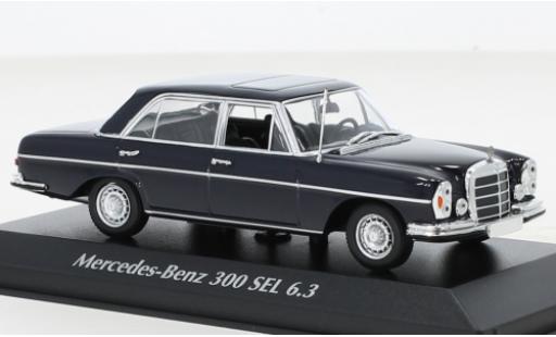 Modellautos Mercedes 300 1/43 Maxichamps SEL 6.3 (W109) bleu foncé 1968 Mercedes 300 1/43 Maxichamps SEL 6.3 (W109) bleu foncé 1968 modellautos