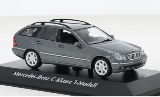 Modellautos Mercedes Classe C 1/43 Maxichamps T-Modell (S203) metallise grau 2001 Mercedes Classe C 1/43 Maxichamps T-Modell (S203) metallise grau 2001 modellautos