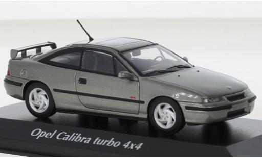 Opel Calibra 1/43 Maxichamps Turbo 4x4 metallise gris 1989 modellautos