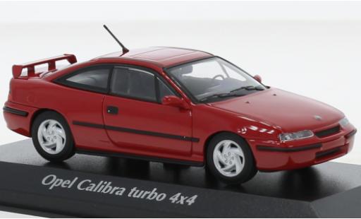 Opel Calibra 1/43 Maxichamps Turbo 4x4 rot 1992 modellautos