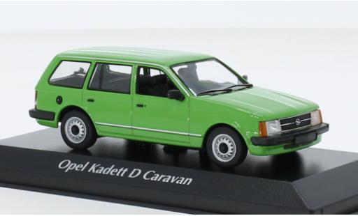 Opel Kadett 1/43 Maxichamps D Caravan vert 1979 modellautos