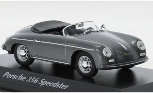 Modellautos Porsche 356 1/43 Maxichamps A Speedster metallise grau 1956 Porsche 356 1/43 Maxichamps A Speedster metallise grau 1956 modellautos