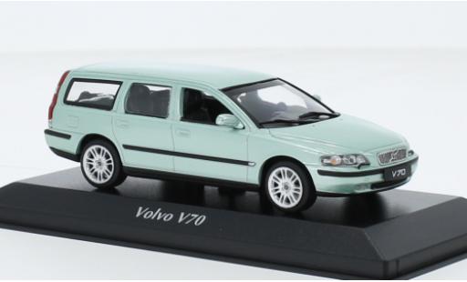 Volvo V70 1/43 Maxichamps Break metallise la chaux 2000 modellautos