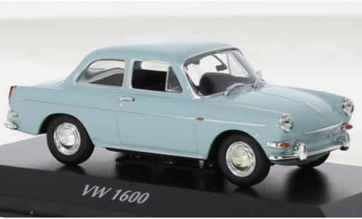 Volkswagen 1600 1/43 Maxichamps metallise bleu clair 1966 modellautos