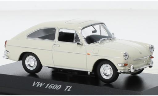 Volkswagen 1600 1/43 Maxichamps TL beige 1966 modellautos