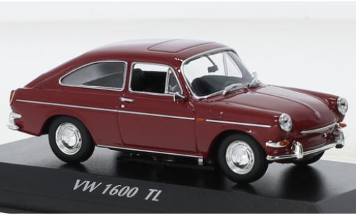 Volkswagen 1600 1/43 Maxichamps TL rot 1966 modellautos