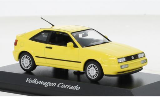 Volkswagen Corrado 1/43 Maxichamps G60 gelb 1990 modellautos