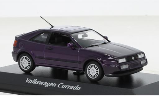 Volkswagen Corrado 1/43 Maxichamps G60 metallise violett 1990 modellautos