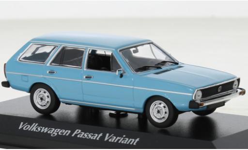 Modellautos Volkswagen Passat 1/43 Maxichamps Variant blau 1975 Volkswagen Passat 1/43 Maxichamps Variant blau 1975 modellautos