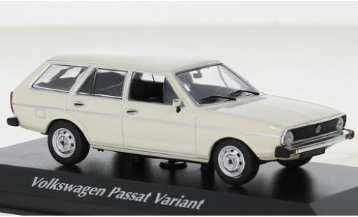 Modellautos Volkswagen Passat 1/43 Maxichamps Variant weiss 1975 Volkswagen Passat 1/43 Maxichamps Variant weiss 1975 modellautos