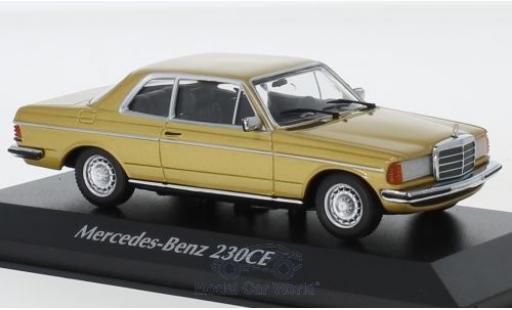 Modellautos Mercedes 230 1/43 Maxichamps CE (W123) gold 1976 Mercedes 230 1/43 Maxichamps CE (W123) gold 1976 modellautos