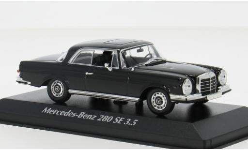 Mercedes 280 1/43 Maxichamps SE 3.5 (W108) schwarz 1970 1:43 modellautos