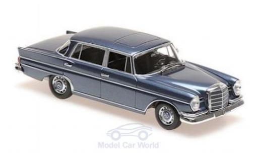 Mercedes 300 1/43 Maxichamps SE lang (W112) mettalic blau 1963 modellautos