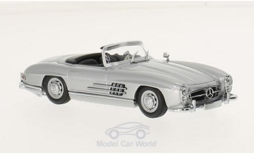Mercedes 300 TE 1/43 Maxichamps SL Roadster (W198 II) silber 1955 modellautos