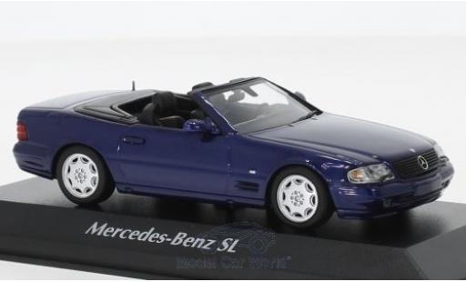Modellautos Mercedes Classe SL 1/43 Maxichamps SL blau 1999 Mercedes Classe SL 1/43 Maxichamps SL blau 1999 modellautos