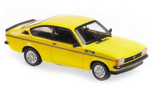 Opel Kadett 1/43 Maxichamps C GT/E gelb 1978 modellautos