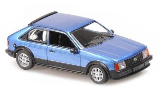Opel Kadett 1/43 Maxichamps D SR mettalic blau 1982 modellautos