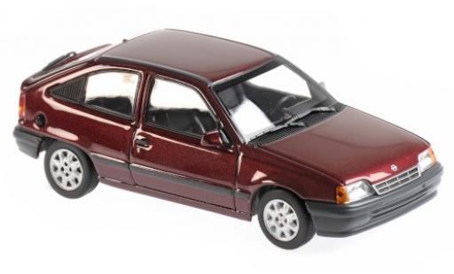 Opel Kadett 1/43 Maxichamps E 1.8i mettalic rot 1990 modellautos