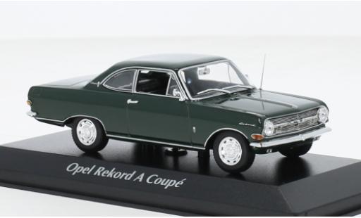 Opel Rekord 1/43 Maxichamps A Coupe gr&uuml;n 1962 1:43 modellautos