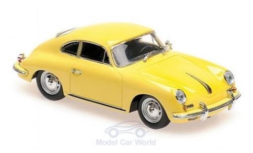 Modellautos Porsche 356 1/43 Maxichamps B Coupe gelb 1961 Porsche 356 1/43 Maxichamps B Coupe gelb 1961 modellautos