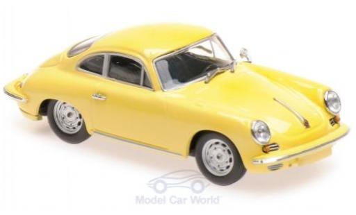 Modellautos Porsche 356 1/43 Maxichamps C Carrera 2 gelb 1963 Porsche 356 1/43 Maxichamps C Carrera 2 gelb 1963 modellautos