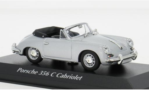 Modellautos Porsche 356 1/43 Maxichamps C Cabriolet silber 1965 1:43 Porsche 356 1/43 Maxichamps C Cabriolet silber 1965 1:43 modellautos
