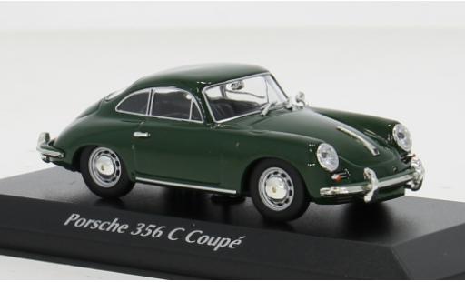 Porsche 356 1/43 Maxichamps C grün 1965 1:43 modellautos