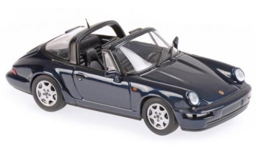 Porsche 964 1/43 Maxichamps 911 () Carrera 2 Targa mettalic grün 1991 modellautos