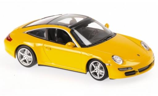 Modellautos Porsche 997 Targa 1/43 Maxichamps 911 () Targa gelb 2006 Porsche 997 Targa 1/43 Maxichamps 911 () Targa gelb 2006 modellautos