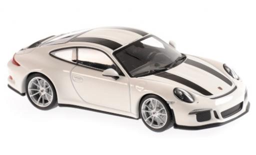 Porsche 991 R 1/43 Maxichamps 911 R () weiss/schwarz 2016 modellautos
