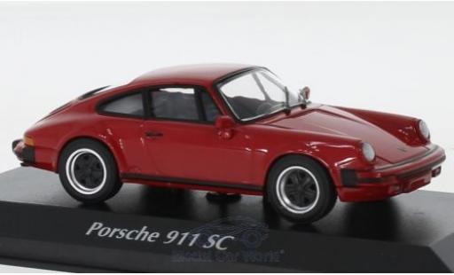 Modellautos Porsche 930 1/43 Maxichamps 911 SC rot 1979 Porsche 930 1/43 Maxichamps 911 SC rot 1979 modellautos