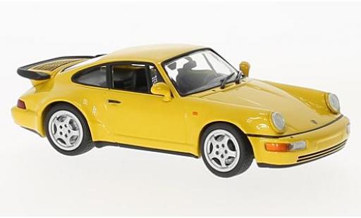 Modellautos Porsche 964 Turbo 1/43 Maxichamps 911 Turbo () gelb 1990 Porsche 964 Turbo 1/43 Maxichamps 911 Turbo () gelb 1990 modellautos