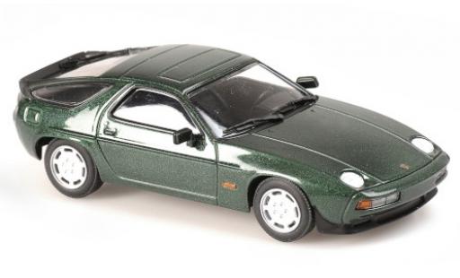 Porsche 928 1/43 Maxichamps S mettalic grün 1979 modellautos