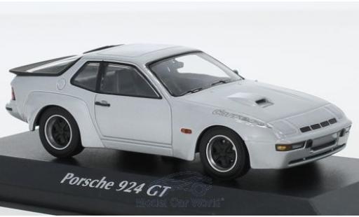 Modellautos Porsche 924 1/43 Maxichamps Carrera GT silber 1981 Porsche 924 1/43 Maxichamps Carrera GT silber 1981 modellautos