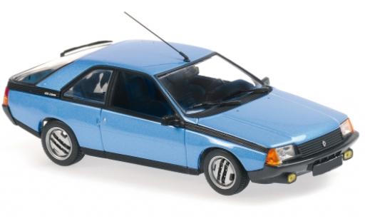 Renault Fuego 1/43 Maxichamps mettalic blau 1984 modellautos