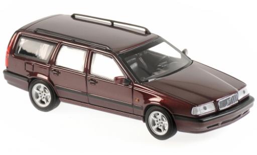 Volvo 850 1/43 Maxichamps Break mettalic rot 1994 modellautos