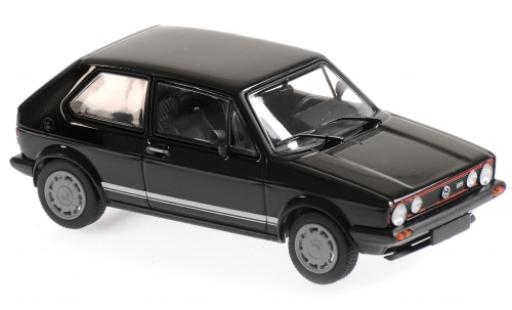 Volkswagen Golf 1/43 Maxichamps I GTI schwarz 1983 modellautos