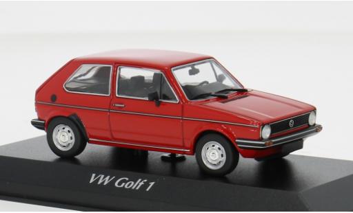 Volkswagen Golf 1/43 Maxichamps I rot 1980 1:43 modellautos
